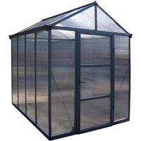 Palram - Canopia Canopia by Palram Glory Greenhouse 6 x 8 - Grey, Grey