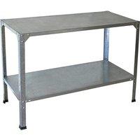 Palram - Canopia Canopia by Palram Greenhouse Steel Work Bench, Silver