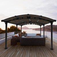 Palram - Canopia Canopia by Palram Tucson 5000 Garden Gazebo - Grey, Grey