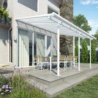 Palram - Canopia Canopia by Palram Sierra Patio Cover 3m x 4.25m - White Clear, White