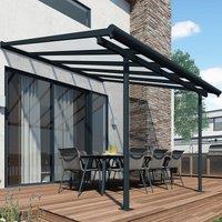 Palram - Canopia Canopia by Palram Sierra Patio Cover 3m x 3.05m - Grey Clear, Grey