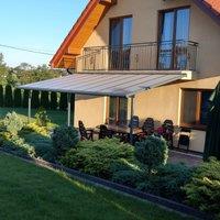 Palram - Canopia Canopia by Palram Sierra Patio Cover 3m x 5.46m - Grey Clear, Grey