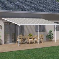 Palram - Canopia Canopia by Palram Sierra Patio Cover 3m x 6.10m - White Clear, White