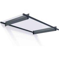 Palram - Canopia Canopia by Palram Nancy Canopy 1500 - Grey Clear, Grey