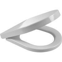 Celmac Disco Soft Close Toilet Seat - White, White