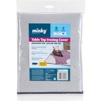 Minky Table Top Ironing Pad 70x60cm, Silver