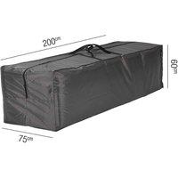 Cushion Bag Aerocover 200 x 75 x 60cm, Black