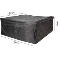 Lounge Set Aerocover Square 275 x 70cm, Black