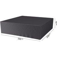 Lounge Set Aerocover 220 x 220 x70cm, Black