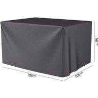 Firetable Aerocover 105 x 105 x 50cm, Black