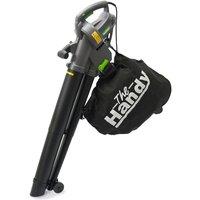 The Handy 167mph (270km/h) Variable Speed 3000w Corded Garden Blower & Vacuum, Grey