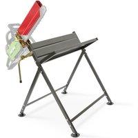 The Handy Foldable Saw Horse With Chainsaw Support, Grey