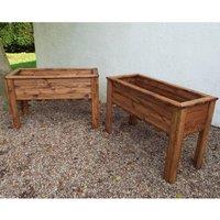 Charles Taylor 2pc Extra Large Wiltshire Planter Set