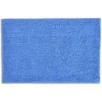 Allure Microfibre Chenille Super soft Large Bath Mat - Blue, Blue