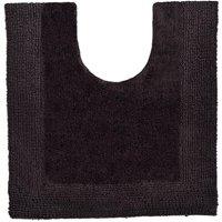 Allure Elegance Pedestal Mat - Charcoal, Black