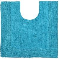 Allure Elegance Pedestal Mat - Turquoise, Blue