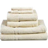 Allure Hotel Essentials 6 Piece Towel Bale - Cream, Cream