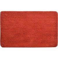 Allure Microfibre Bath Mat - Terracotta, Red