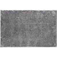Allure Newbury Chenille Bath Mat - Grey, Grey