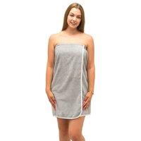 Allure Shower Wrap L/XL - Silver, Grey