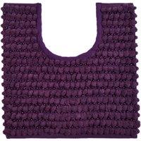Allure Sparkle Bobble Pedestal Mat - Purple, Purple