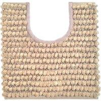 Allure Sparkle Bobble Pedestal Mat - Neutral, Cream