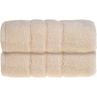 Allure Hotel Pair of Hand Towels - Cream, Cream