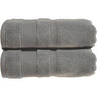 Allure Zero Twist 2 Pack Hand Towels - Dove