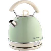Ariete AR7704 Vintage 1.7L Dome Kettle - Green, Green