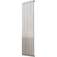 Towelrads Dorney Vertical Radiator - Chrome 1800x472, Silver