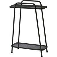 VegTrug Modern Plant Stand 2 Shelf Tall, Grey