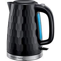 Russell Hobbs 26051 Honeycomb 1.7L Fast Boil Kettle - Black, Black