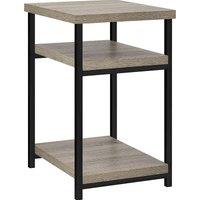 Dorel Elmwood End Table - Grey Oak, Grey