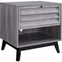 Dorel Vaughn Accent Table - Grey Oak, Grey