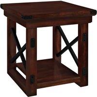 Dorel Wildwood Wood Veneer End Table - Espresso, Brown