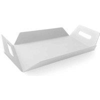 Maze Aluminium Tray / White, White