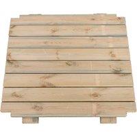 Zest Base for Sleeper Raised Bed 0.90 x 0.90 x 0.45, Brown