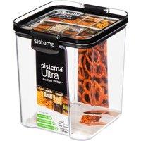 Sistema Ultra 920ml Square Tritan Canister, Clear