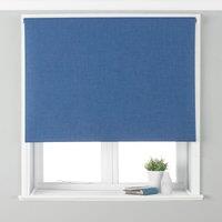 Riva Home Twilight Blackout Roller Blind Polyester Denim (61X162Cm), Blue