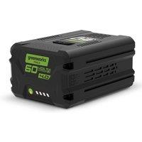 Greenworks 60V 4Ah Lithium-ion Battery, Green