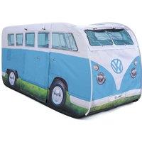 VW Campervan Kids Pop Up Tent - Dove Blue, Blue