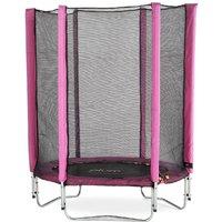 Plum 4.5ft Junior Trampoline & Enclosure - Pink