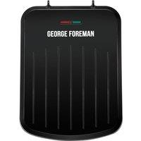 George Foreman 25800 Small Fit 760W Grill - Black, Black