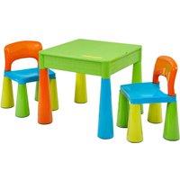 Liberty House Toys Kids 5 in 1 Multipurpose Activity Table & 2 Chairs - Multicoloured, Multi