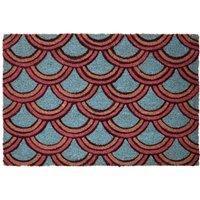 Premier Housewares Mimo Doormat - Deco, Brown