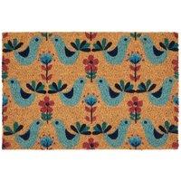 Premier Housewares Doormat - Sparrow, Multi