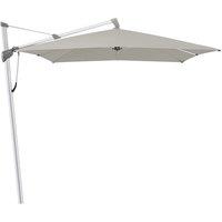 Glatz Sombrano 3.0 x 3.0m Square Class 2 Parasol (base not included) - Taupe/Ash 151, Grey