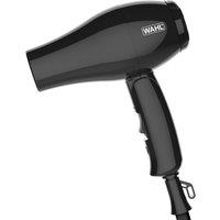 Wahl ZX982 1000W Travel Hairdryer and Diffuser - Black, Black