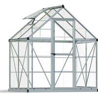 Palram - Canopia Palram Harmony 6x4ft Greenhouse - Silver, Silver