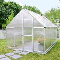 Palram - Canopia Canopia by Palram Essence Greenhouse Silver - 8' x 12', Silver